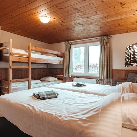 Le Loup Gris - 35 Pers - Vue-Wellness, Butgenbach-Malmedy Villa Buitenkant foto