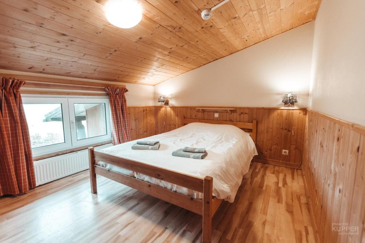 Le Loup Gris - 35 Pers - Vue-Wellness, Butgenbach-Malmedy Villa Buitenkant foto