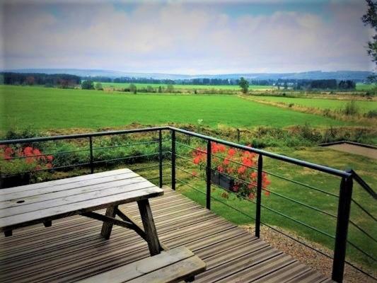 Le Loup Gris - 35 Pers - Vue-Wellness, Butgenbach-Malmedy Villa Buitenkant foto